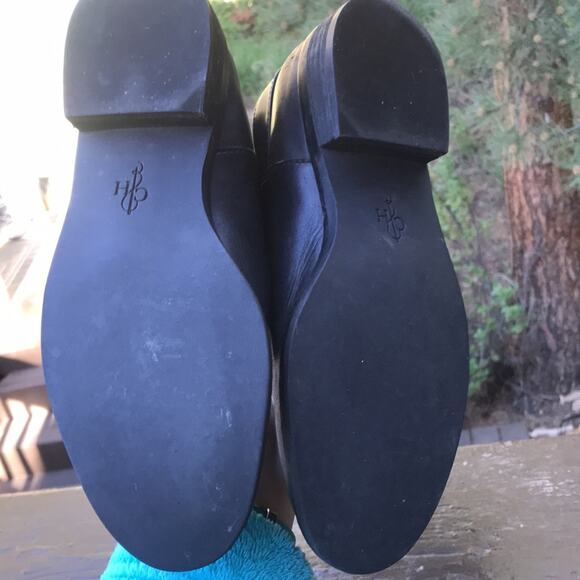 Cole Haan Adler Riding Tall Suede Leather Pull on Black Boots Women's Size 5.5B - Picture 9 of 12